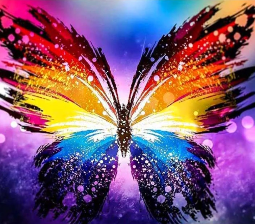 Diamond-Painting-Bunter-Schmetterling